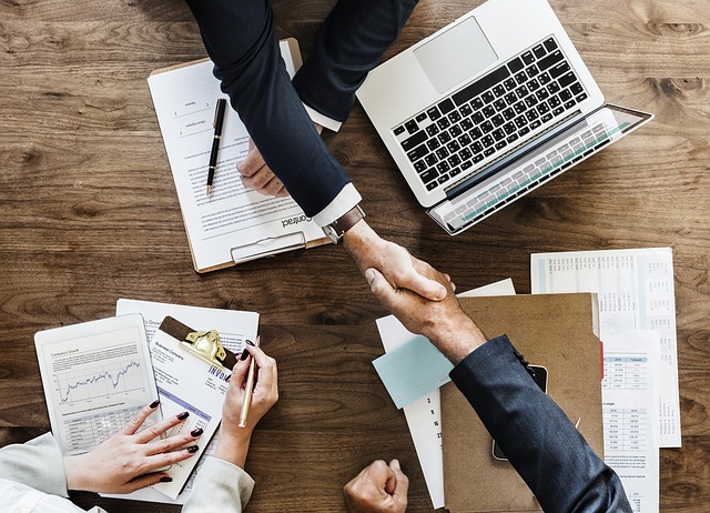 Business Beratung und Zusammenarbeit